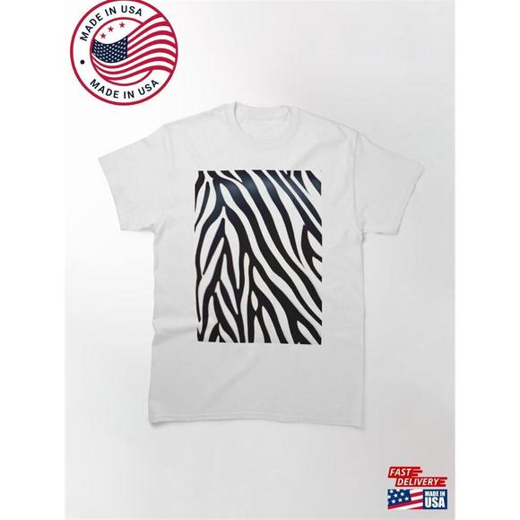 Other - Abstract Zebra Skin Pattern Classic T-Shirt Unisex